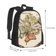 thumbnail image 3 of XMXT Travel Laptop Backpack for School Work, Colorful Butterfly Painting Large Capacity Bookbag Travel Bag Schoolbag Backpacks for Women Men, 3 of 9