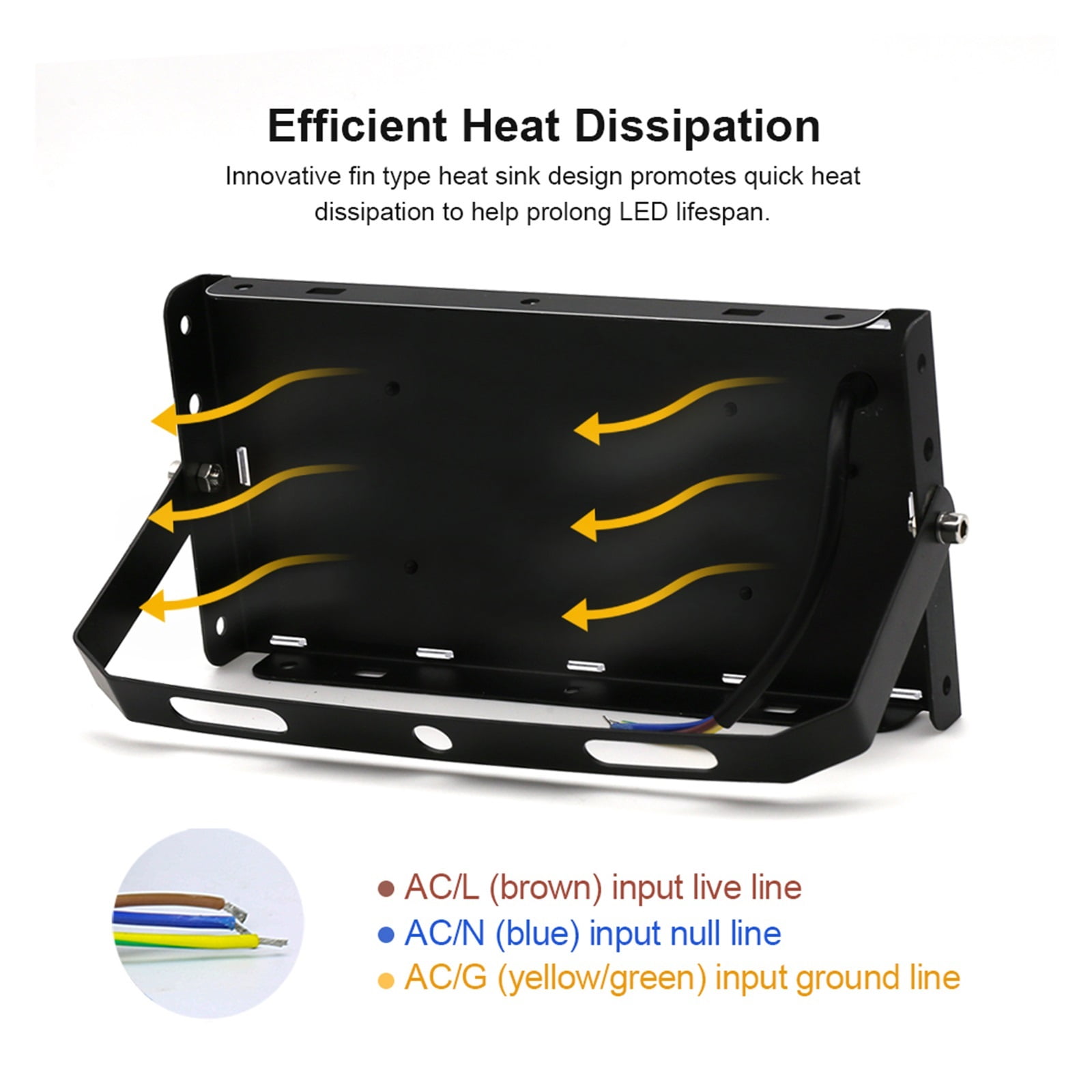 50W 100W 150W Led Flood Light IP65 Waterproof Outdoor Floodlight Spotlight LED Reflector Street Lamp Wall Flood Lights - Wide Angle Beam