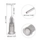 thumbnail image 2 of Aguja de dispensación de punta roma Uxcell para pistola de pegamento líquido, 27G 1/2", paquete de 20 (gris), 2 of 7