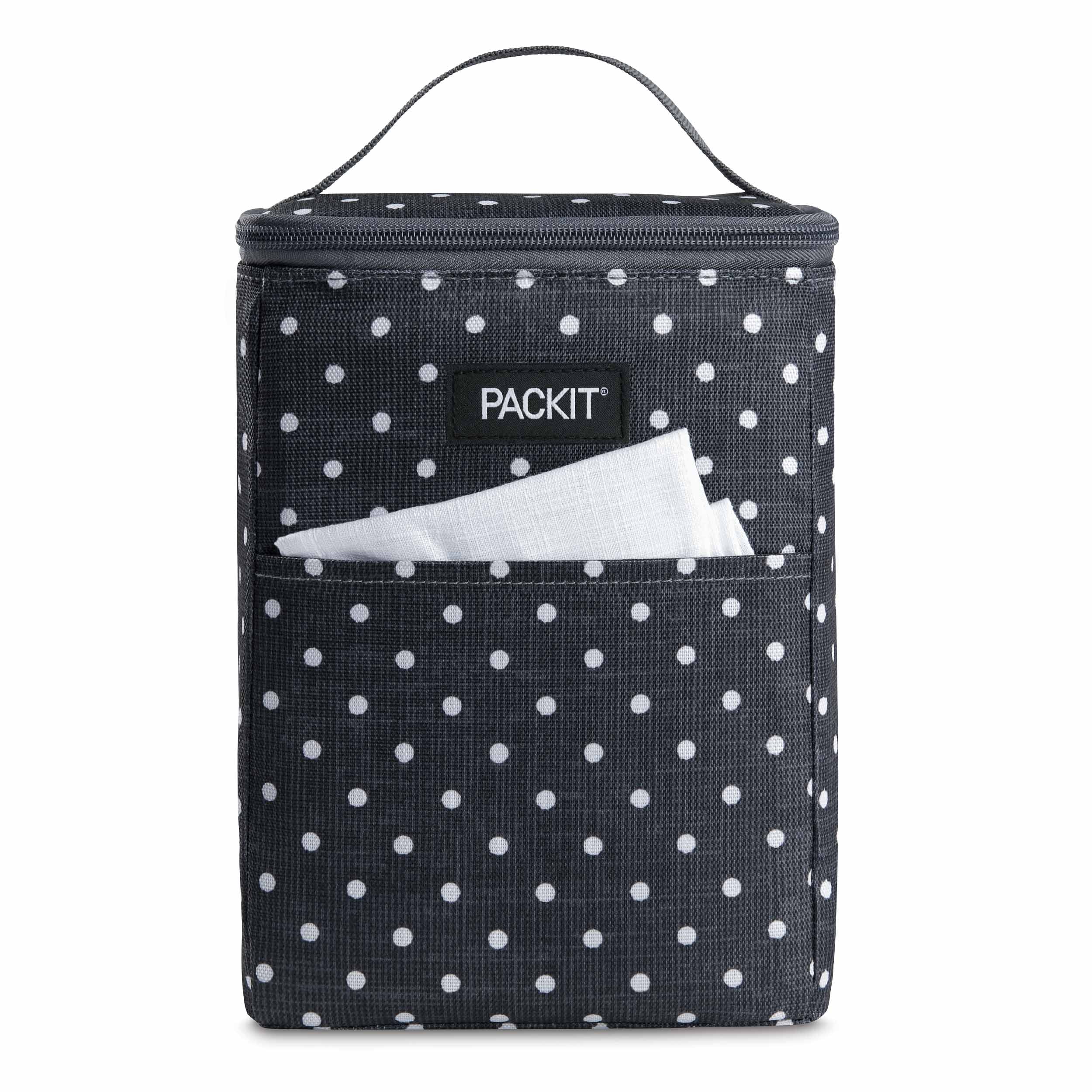 PackIt Freezable  Baby Bottle Bag, Polka Dots