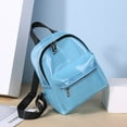thumbnail image 6 of Women PVC Transparent Backpack Waterproof Mini Backpack Zipper Closure Backpack, 6 of 8