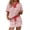Red-1, variant on Women 2 Piece Outfits Striped Lounge Sets Long Sleeve Collared Sweatshirts Skirt Set Skirted Workout Tracksuit, M