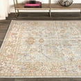 thumbnail image 3 of JONATHAN Y MODERN PERSIAN 5 x 8 Area Rug, Alba Faded Peshawar - Light Blue/Ivory, MDP304D-5, 3 of 10