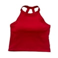 thumbnail image 5 of DuoJiaJ Shelf Bra Camisoles Adjustable Spaghetti Strap Tank Tops Basic Layer Seamless Workout Tank Tops for Women, 5 of 5