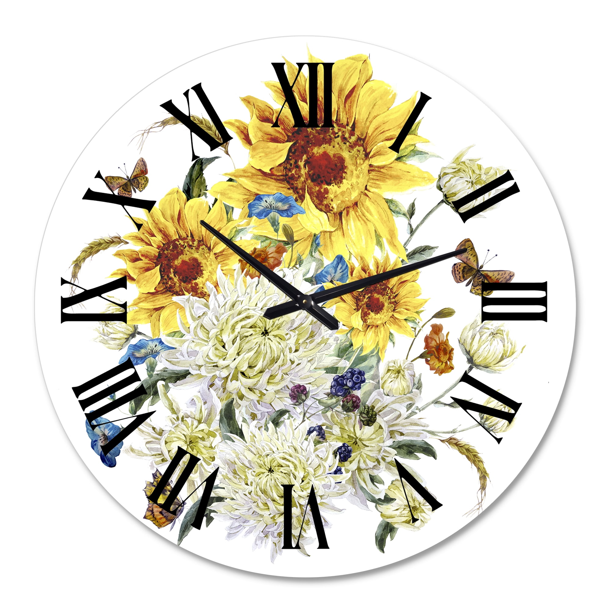 Designart 1 in Traditional Wall Clock