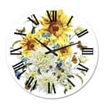 thumbnail image 2 of Designart 1 in Quartz Traditional Wall Clock, 2 of 5
