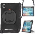 thumbnail image 4 of Funda a juego para iPad Pro de 12,9 pulgadas (2020) con correa para el hombro, soporte de anilla ajustable grande, portalápices y protección contra golpes., 4 of 5