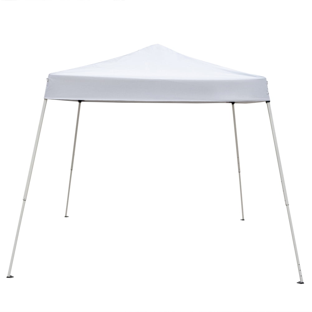 Aimee Lii 118"x118" Canopy Tent Awnings for Decks, Backyard Canopy Gazebo, Awnings for Patio Waterproof, Outdoor Patio Awnings for Party Camping BBQ Events, White