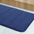 thumbnail image 6 of REGALWOVEN 2Pcs Memory Foam Bath Mat Non Skid Velvet Absorb Water Bath Rug  for Bathroom Kitchen Soft Carpet Royal Blue, 6 of 8