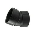 thumbnail image 2 of Charlotte Pipe & Found ABS003240600HA Abs/Dwv 22-1/2 Degree Elbow, 1-1/2", Black, 2 of 7