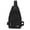 Black, variant on Crossbody Bags, Sling Bags, Casual Shoulder Bags, Portable Small Hiking Backpacks, Multipurpose Zipper Chest Bag for Women Men Travel Sports Gym Running (Black)