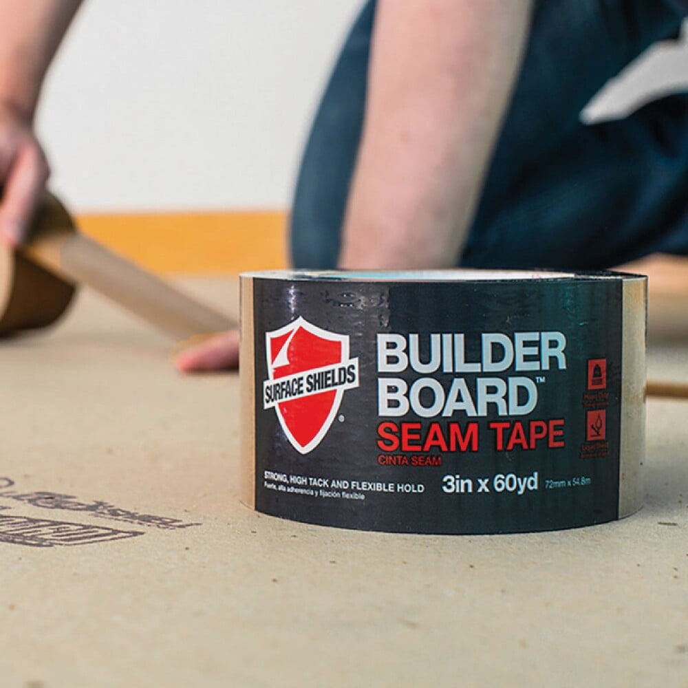 Surface Shields 3 In. x 180 Ft. Builder Board Tape BLD072