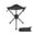 🔥 Black#363, variant on Outdoor Camping Rotating Folding Chair | Aluminum Alloy Triangular Stool | Lightweight Portable Hiking Fishing Picnic Seat | 360° Swivel | Sturdy Non-Slip Frame | Breathable Ergonomic Cushion |