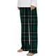 thumbnail image 2 of Pantalones largos de franela a cuadros, térmicos, casuales, de moda, para niños y niñas., 2 of 5