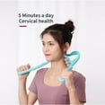 thumbnail image 3 of Cervical Shoulder Neck Massage Household Manual Massage Tool Hand-Held Neck Clamping Chip Necks Health Care Tools, 3 of 8