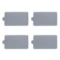thumbnail image 1 of 100pcs Silver Large Mousse Mats Paper Cake Serving Base Disposable Cupcake Tray, 1 of 9