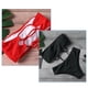 thumbnail image 3 of Soidarity Traje de baño dividido para mujer, traje de baño acolchado de poliéster para verano, traje de baño para vacaciones, traje de playa sencillo a Traje de baño Negro L Soidarity OD021066-12, 3 of 6
