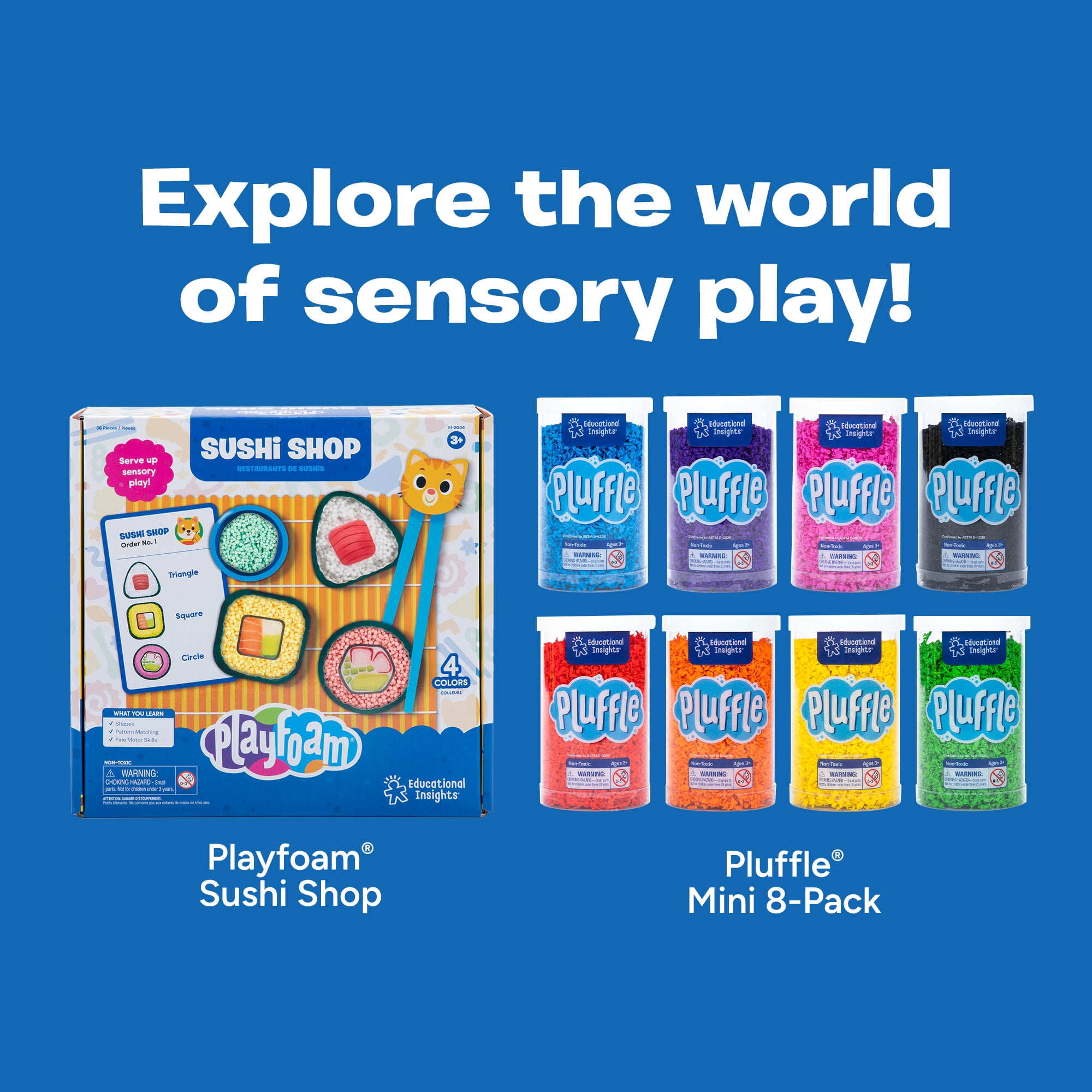 Educational Insights Playfoam Class Pack, Sensory Fidget Toy for Kids Ages 3 and up