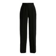 thumbnail image 2 of Sofia Jeans Women's Relaxed Fit High Rise Front Pleated Twill Pants, 32" Inseam, Sizes 0-20, 2 of 4
