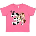 thumbnail image 3 of Inktastic I'm Three-cowgirl Riding Horse Birthday Girls Toddler T-Shirt, 3 of 5