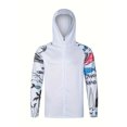 thumbnail image 3 of Nueva ropa de pesca para hombres, ligera, suave, con protección solar, camisetas anti-UV, 3 of 5
