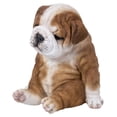 thumbnail image 2 of STATUE de Chiot BULLDOG Endormi Assis, 2 of 5
