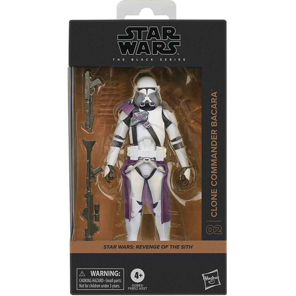 Star Wars The Black Series 6 Inch Action Figure (2025 Wave 1B) - Clone Commander Bacara #02