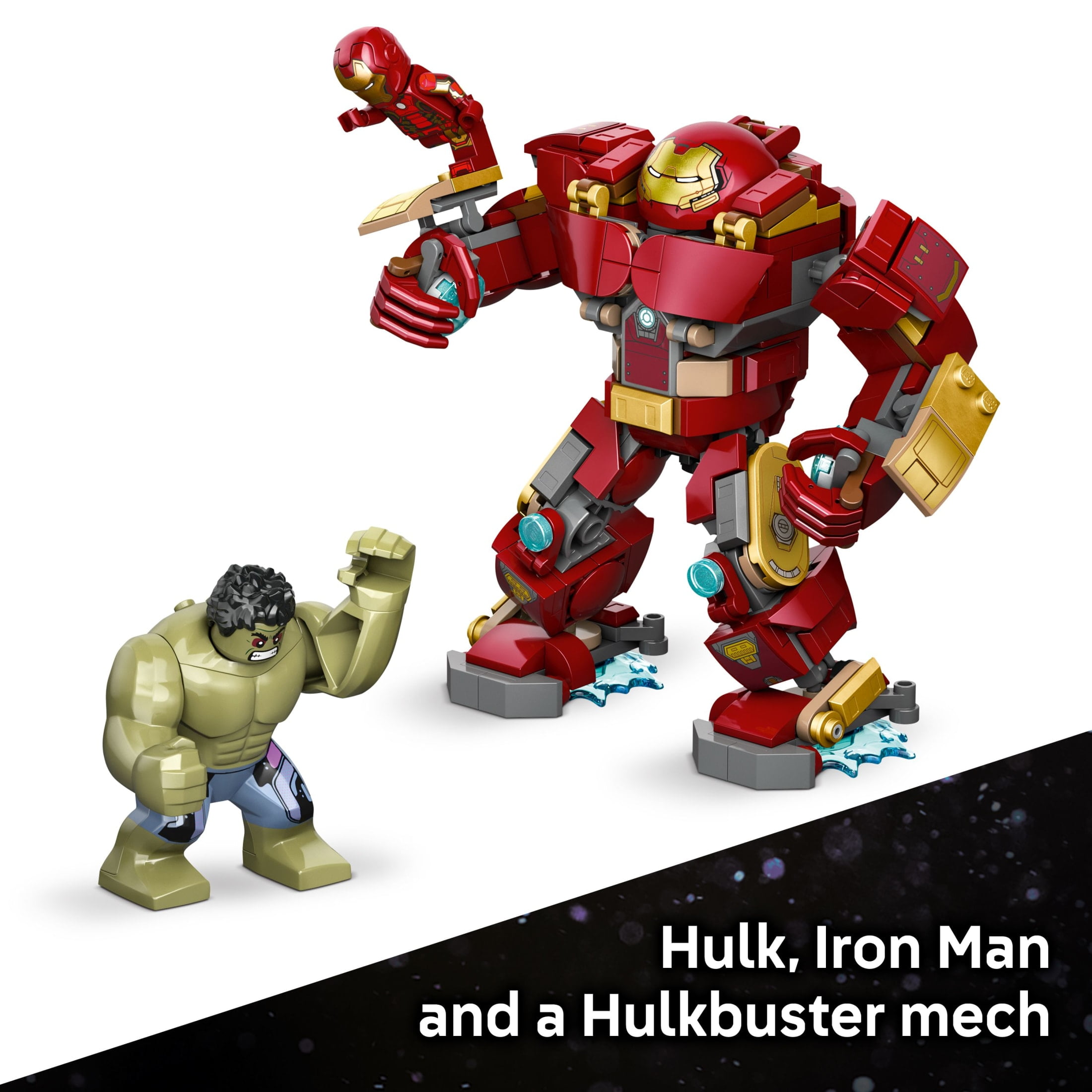 LEGO Marvel Epic Battle: Hulkbuster vs. The Hulk Building Toy for Boys & Girls - Avengers: Age of Ultron Display & Play Set W/2 Minifigures for Kids, Ages 9+ - Gift Idea for Birthdays - 76343