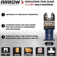 thumbnail image 3 of Arrow OSC107-3 Standard Wood & Nails Blade, 3 Piece, 3 of 3