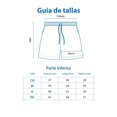 thumbnail image 4 of Short Ocean Pacific para Mujer Diseño Tejido Anaranjado Talla M, 4 of 4