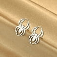 thumbnail image 4 of Widow Spider Earring Natasha Romanoff Stud Minimalistic Spider Jewelry Cute Bug Unique Gift, 4 of 4