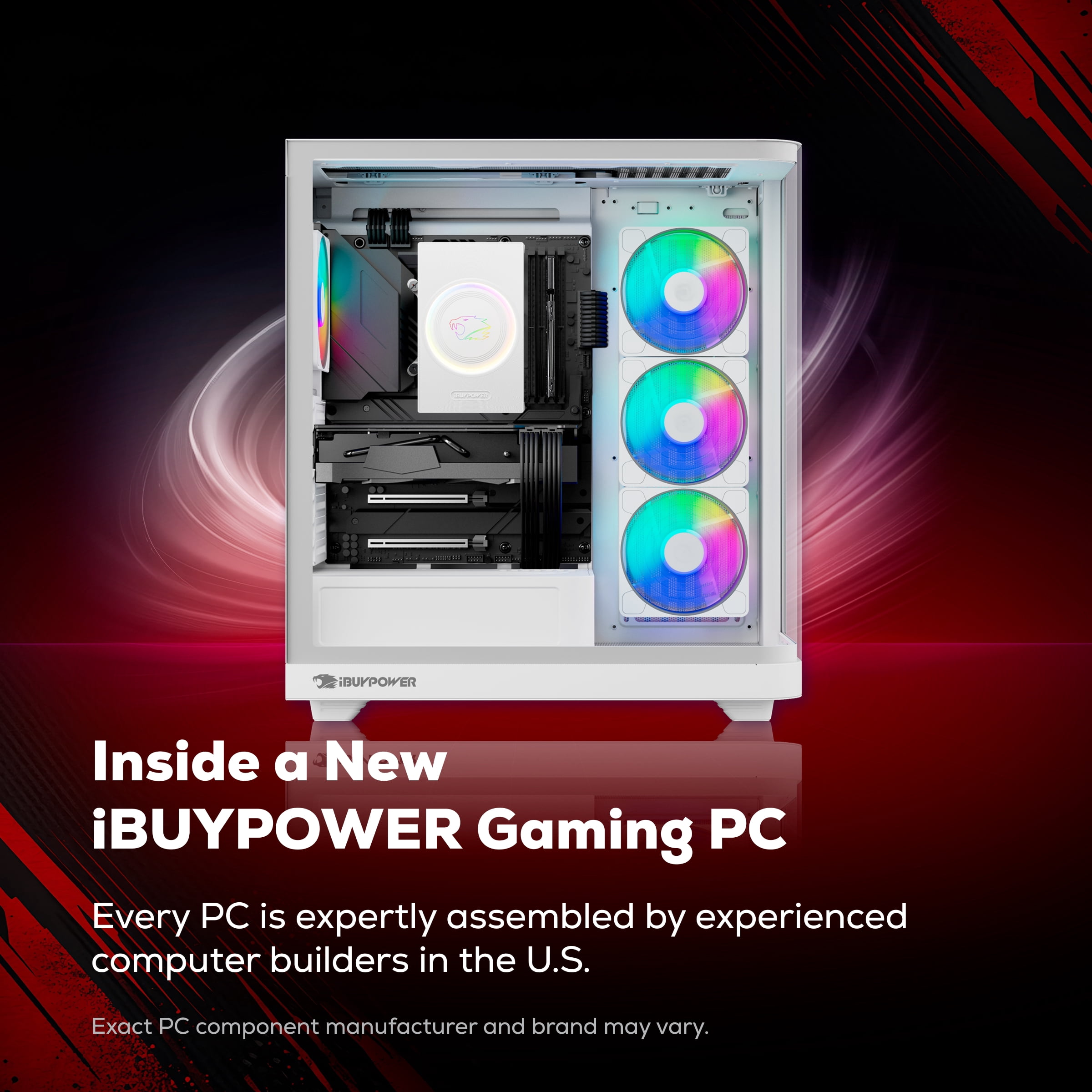 iBUYPOWER Trace Gaming PC Desktop Computer Intel Core Ultra 5 225F CPU, NVIDIA GeForce RTX 5060 8GB GPU, 16GB DDR5 5200MHz RAM, 1TB NVMe SSD, Windows 11 Home, Gamer Keyboard and Mouse - TWI5N5601