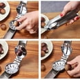 thumbnail image 2 of 304 Stainless Steel Multifunction Nut Opener Tool for Chestnut Pistachio Macadamia and Walnut, 2 of 9