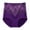 Purple, variant on Iyufng Plus Size Panties for Women,Women's Panties Print Women's Fashion Briefs Comfortable Cotton High Waist Women Panties Briefs,Shaping Panties
