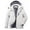 White, variant on Women's Winter Skiing Jackets Waterproof Fleece Hooded Raincoat Insulated Thermal Jacket Snowboard Parka