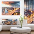 thumbnail image 1 of Berlin at Dawn with Dramatic Sky - Cityscape Canvas Print, 1 of 3