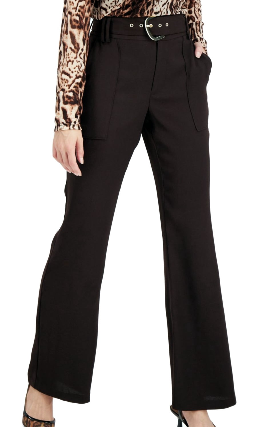 INC Womens Dress Pants High Waist 