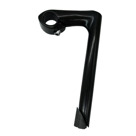 Tallón de quill de bicicleta coneño de cabecera forma de bicicleta componente de bicicleta portátil de 25.4 mm Instalación fácil para montar deportes Negro