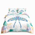 thumbnail image 1 of Butterfly And Death Moth Bedding Set For Girls Gothic Skull Boho Comforter Cover Decor Bedroom Sun and Moon Pattern Duvet Cover, 1 of 6