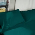 thumbnail image 3 of DNG Creations 5 Piece Zipper Sheet Set - Include (1 Elastic Fitted Sheet , 1 Base Sheet has Zipper, 1 Flat Sheet And 2 Pillowcase) 24 Inch Deep Pocket ( Solid Teal - Twin XL ), 3 of 7