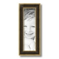 thumbnail image 2 of ArtToFrames 4x13" Black Panel With Gold Lip Picture Frame, Multi Wood Poster Frame, with Regular Glass and 2 (FBPL-5092), 2 of 7