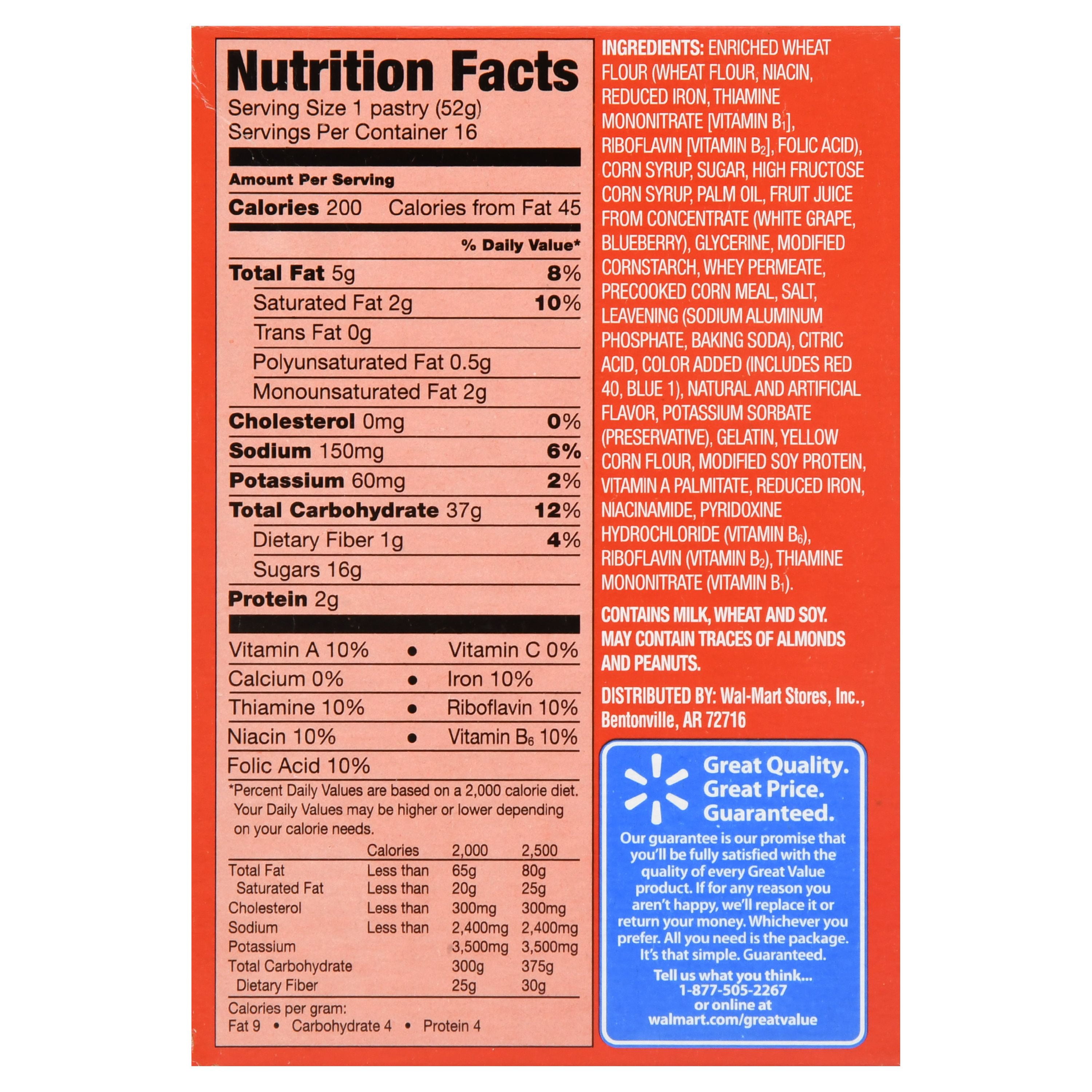 Pop Tart Nutrition Facts Label Nutrition Ftempo Pop Tart Nutrition Facts Label Nutrition Ftempo