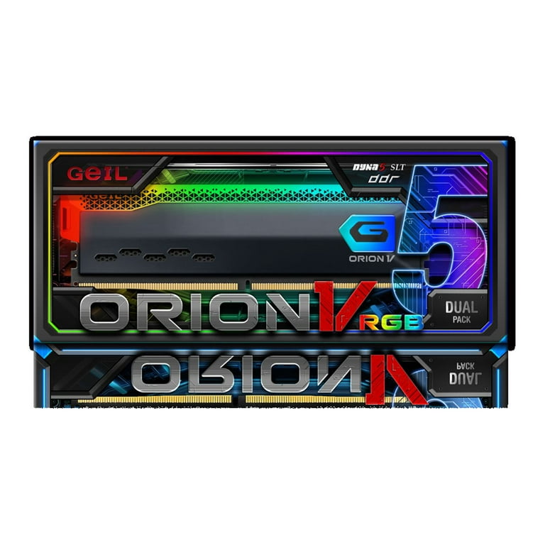 GeIL Orion DDR4 RAM, 32GB (16GBx2) 3600MHz 1.35V XMP2.0