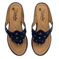 thumbnail image 4 of Sandalias para Mujer Caribe 16714 azul marino 23.5, 4 of 4