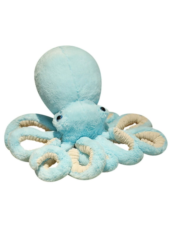 Gifts for Kids Deals! Cute Simulation Octopus-Animal Plush Toy Filled Stuffed Animals Pendant Cartoon Animal Home Decoration Cute Pillows 30CM