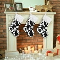 thumbnail image 6 of GZHJMY Christmas Stockings 2PCS,Cow Pattern Big Xmas Stockings Gift Decorations and Party Supplies,Used for Fireplace Decoration Socks Christmas Tree Decoration, 6 of 7