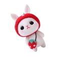thumbnail image 1 of SEWACC Strawberry Needle Felting Rabbit Craft Supplies for Stress Relief Red 1 Set, 1 of 8