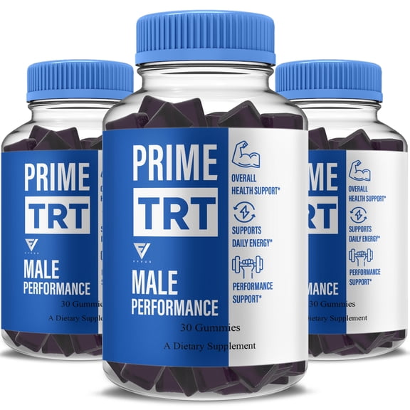(3 Pack) Prime TRT Performance Support, PrimeTRT Advanced Daily Formula and Health Support (3 Month Supply)