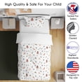 thumbnail image 2 of Sweet Jojo Designs Woodland Animal Pals Boy, Girl, Unisex/Gender Neutral Toddler Bed Comforter Bedding Set 5 Piece, 2 of 6