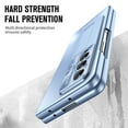 thumbnail image 5 of Allytech Galaxy Z Fold4 Case with Build-in Screen Protector, Stand Full Body Protective Bumper Anti-Scratch Camera Lens Protector Phone Case for Samsung Galaxy Z Fold4 - Blue, 5 of 7